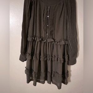 Slightly Used Olive Green Dress Size 10